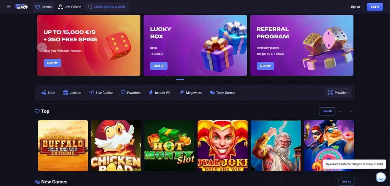 Spinaura Casino Casino